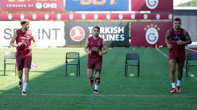 Galatasaray, yeni sezon hazırlıklarını çift antrenmanla sürdürdü