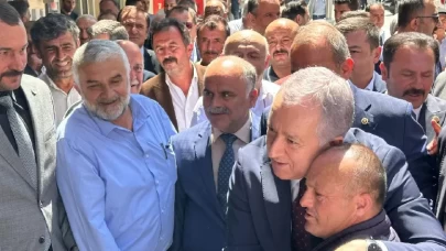 MHP'li Sadir Durmaz Gümüşhane'de partililerle buluştu