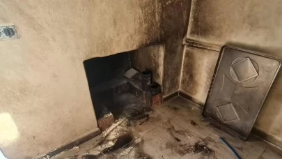 Sacda ekmek pişirilirken benzin bidonu patladı: 6 yaralı