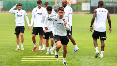 Beşiktaş, yeni sezon hazırlıklarını sürdürdü