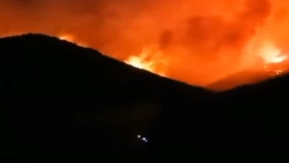 Konya'daki orman yangını Isparta sınırına dayandı