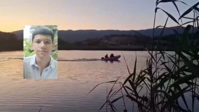 Bolu’da gölde kaybolan genç için ekipler seferber oldu