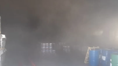 Ankara’da boya fabrikasındaki yangın kontrol altına alındı