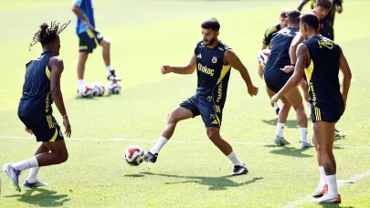 Fenerbahçe, hazırlıklarını tek antrenmanla sürdürdü
