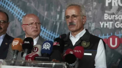 Ulaştırma ve Altyapı Bakanı Abdulkadir Uraloğlu Bursa'da incelemede bulundu