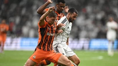 Beşiktaş'ın Shakhtar Donetsk maçı ilk 11'i belli oldu