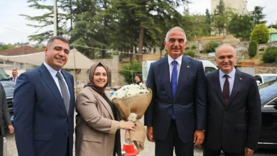 Bakan Ersoy, Düzce'de Konuralp Antik Kenti’ni ziyaret etti