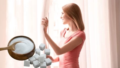 Perde yıkamada bu yöntemi ilk kez duyacaksınız! Sararan perdeleri bembeyaz yapıyor