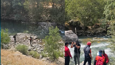 Avaşin Deresi’nde kaybolan İbrahim için aramalar yeniden başladı