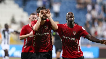 5 gollü maçta kazanan Gaziantep FK