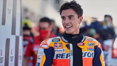 MotoGP Avusturya GP'sinde kazanan Marc Marquez