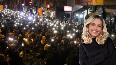 Trabzon'da "Karanlığa Işık" yürüyüş yapıldı