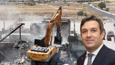 Kapadokya’da kaçak otel ve restoran yıkıldı