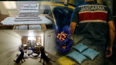 İstanbul'da 1 milyon 919 bin uyuşturucu hap ele geçirildi