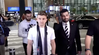 Rıdvan Yılmaz, Beşiktaş için İstanbul'a geldi