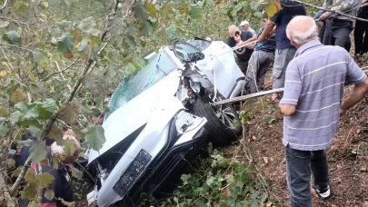 Giresun’da feci kaza: 1 ölü, 2 yaralı