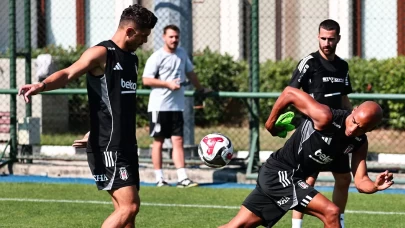 Beşiktaş, St. Patrick's maçı hazırlarını sürdürdü