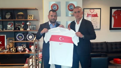 Kulüpler Birliği Başkanı Doğan’dan TFF Başkanı Hacıosmanoğlu’na ziyaret