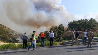 Mersin'deki orman yangını: 5 ilden takviye geldi ekiplerin müdahalesi sürüyor