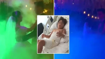 Sıvı azot küçük çocuğu dondurdu