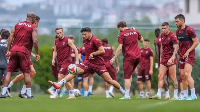 Trabzonspor, sezon hazırlıklarını çift antrenmanla sürdürdü