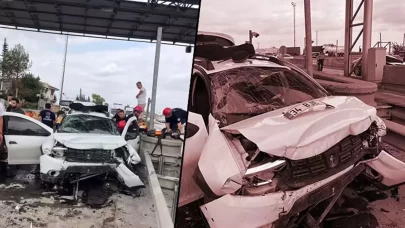 Adana'da feci kaza: 1 ölü, 4 yaralı