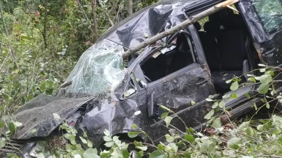 Trabzon’da trafik kazası 1 ölü, 2 yaralı