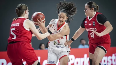 U16 Kız Milli Takımı, Avusturya’yı farklı geçti