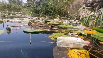 İçme suyu kaynağında çöp alarm