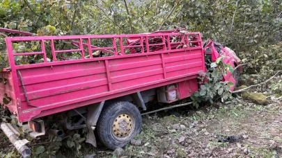 Giresun’da Fındık Faciası! Kamyonet Şarampole Uçtu: 4 Ölü, 1 Yaralı