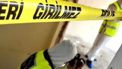 Konteynerin üstünde ceset bulundu