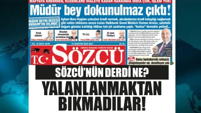 Sözcü gazetesi Halkbank'a taktı! Banka yalanlamaktan bıktı