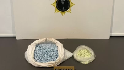 Samsun'da 5 bin 144 adet ecstasy hap ele geçirildi