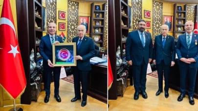 15 Temmuz Derneği'nden MHP Lideri Bahçeli'ye anlamlı ziyaret