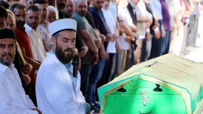 Trabzon'da gelin alma sırasında silahla ateş açılması sonucu ölen kişi defnedildi