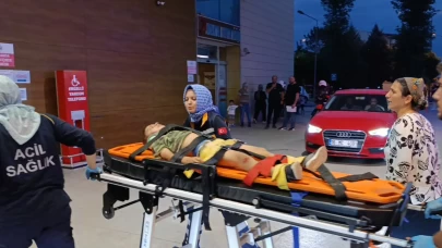 Otomobilin çarptığı bisikletli çocuk ağır yaralandı