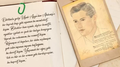 Nazım Hikmet'in şiir, çizim ve imzası gün yüzüne çıktı