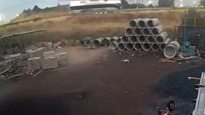 Kuzey Çevre Otoyolu İşletmesi'ndeki feci kazanın şok görüntüleri ortaya çıktı