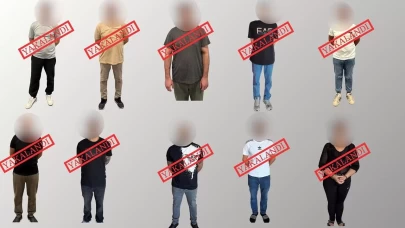 Bakan Yerlikaya paylaştı: Kırmızı bültenle ve ulusal seviyede aranan 10 kişi yakalandı!