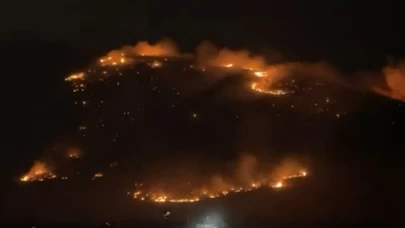 Niğde’deki mera yangını kontrol altına alındı