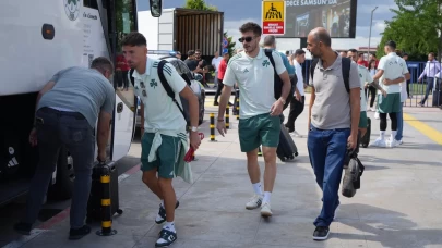 Panathinaikos, play-off maçı için Samsun'da
