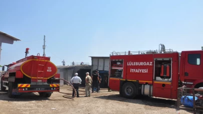 Kırklareli'de ağaçlık alanda yangın! Ekiplerin müdahalesiyle söndürüldü