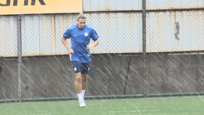 Çaykur Rizespor'da Taylan Antalyalı, antrenmanlara başladı