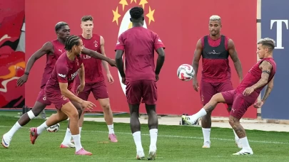 Galatasaray, Karagümrük maçı hazırlıklarını sürdürdü