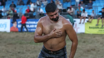 Gökbel Yaylası Yağlı Güreşleri'nde başpehlivanlığı Enes Doğan kazandı