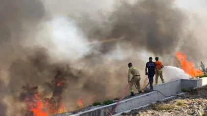 Hatay Yayladağı’nda orman yangını