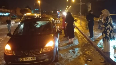 Konya'da etkili olan sağanak sele dönüştü