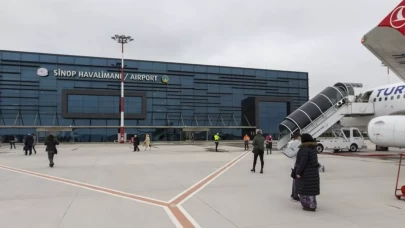 Sinop Havalimanı temmuzda 11 bin 937 yolcu ağırladı