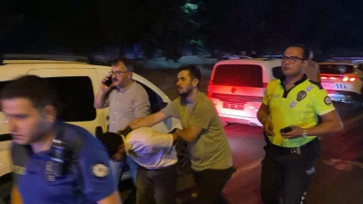 Çorlu’da film gibi takip! Polisten kaçan araç kaza yaptı