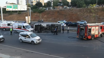 Olay yerine çok sayıda ekip sevk edildi